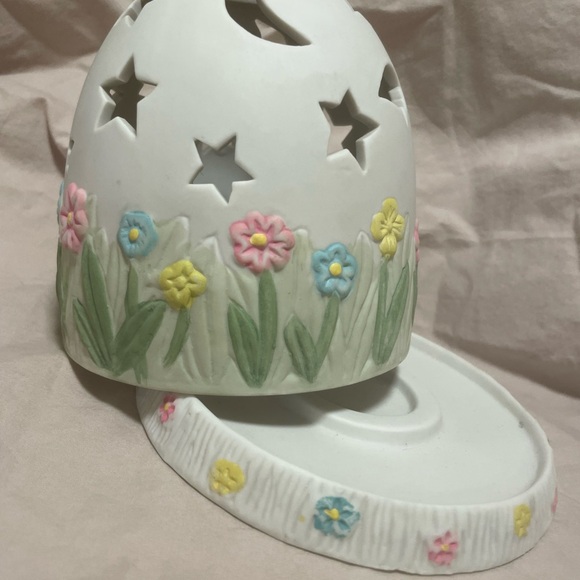 PartyLite “Celestial Garden” tealight Candle Holder Retired No box - Picture 5 of 6